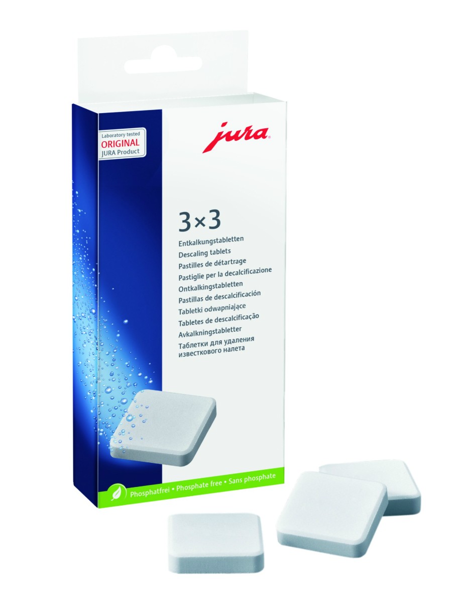 Nukalkinimo tabletės JURA