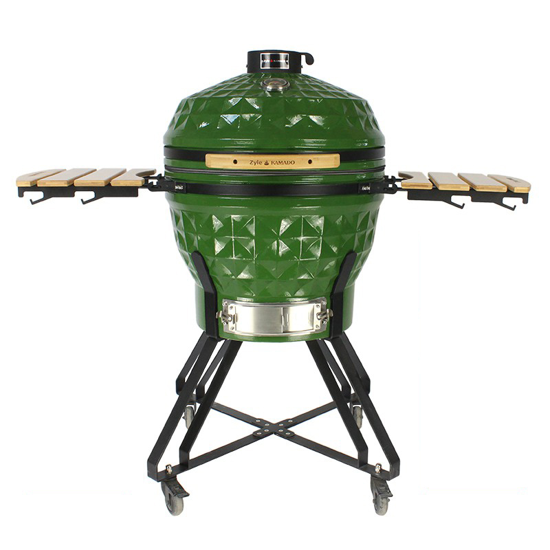 Kamado grilius su priedais Zyle 62cm ZY24KSGRDISET