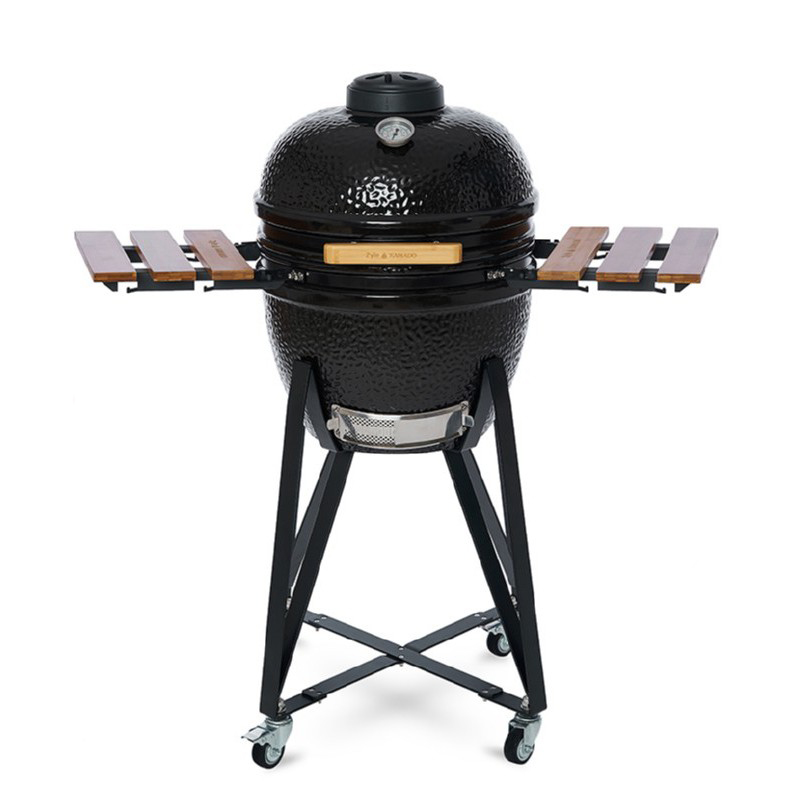 Kamado grilius su priedais Zyle 48cm ZY18BLSET