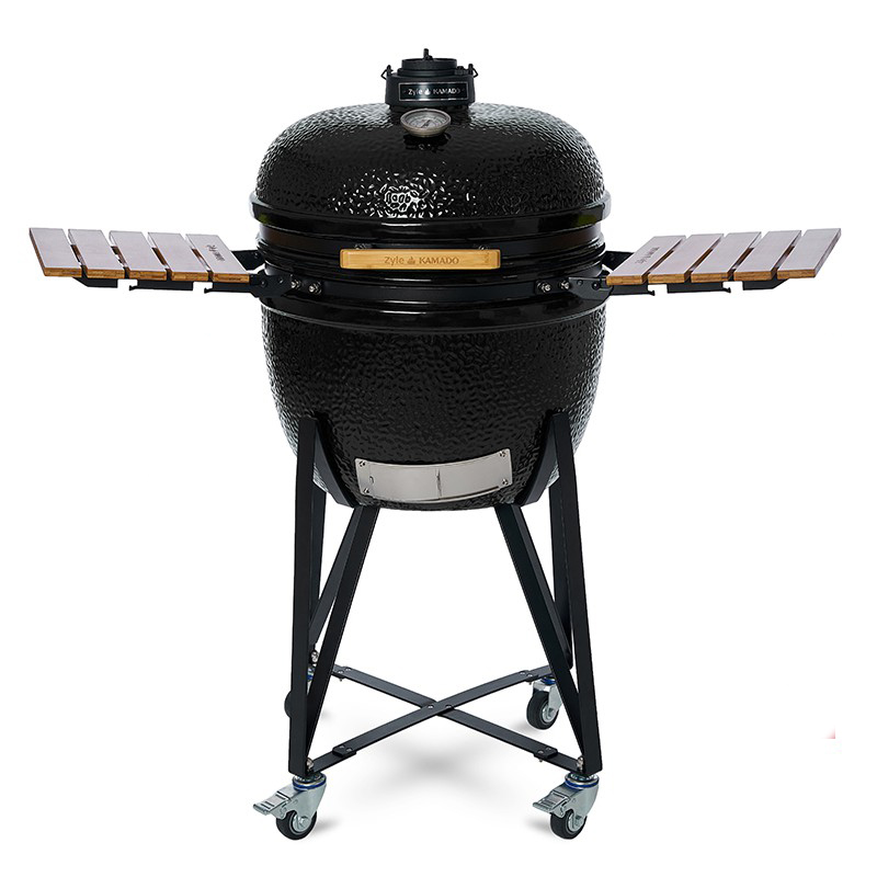 Kamado grilis su priedais Zyle 62cm ZY24BLSET