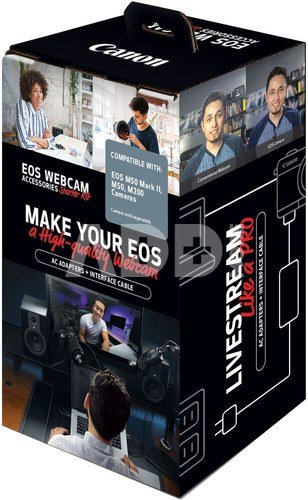 Canon EOS Webcam Starter Kit for EOS M50, M50 Mark II & M200