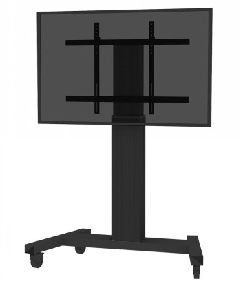 NEWSTAR MOTORISED MOBILE FLOOR STAND - VESA 200X200 UP TO 800X600 42-100" BLACK|PLASMA-M2250BLACK