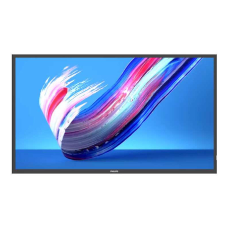 86" Direct LED 4K Display, powered by Android, HTML5 browser, mediaplayer app, WAVE (Control & Create), wifi6+BT option, basic failover, LAN|86BDL3650Q/00