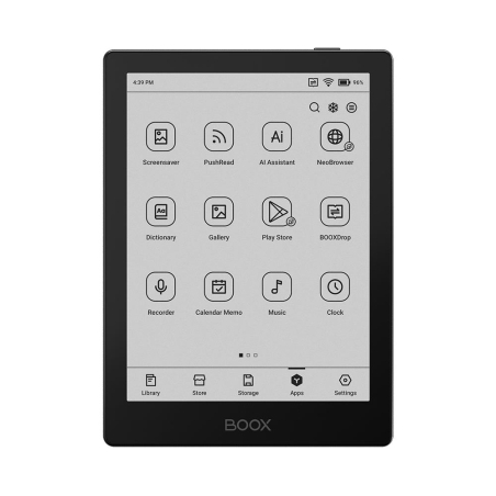 E-Reader|ONYX BOOX|6"|1072x1448|Memory 32 MB|1xUSB-C|Micro SDXC|Wireless LAN|Bluetooth|Black|OPC1225R|OPC1225R