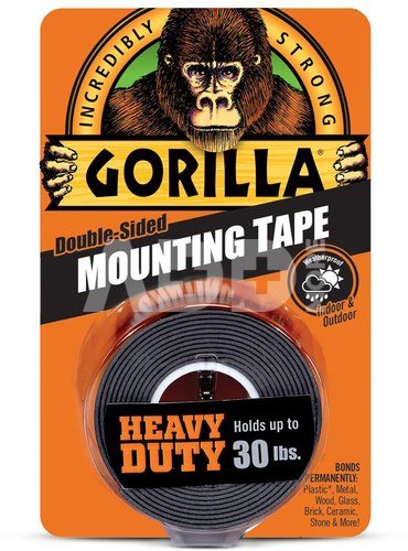 Gorilla tape Mounting Black 1.5m