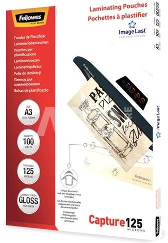 Fellowes ImageLast A3 125 micron 100-pack