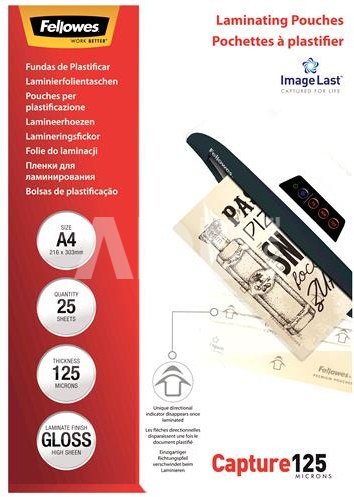 Fellowes ImageLast A4 125 micron 25-pack