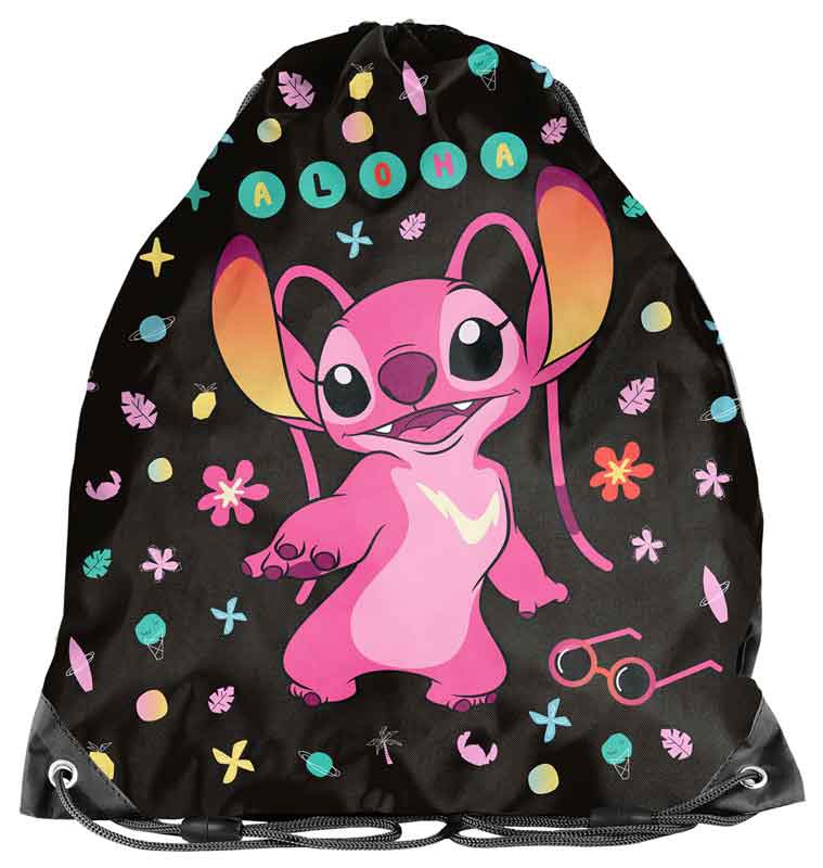 Maišelis sportinei aprangai DISNEY STICH DS23TT-712, juoda