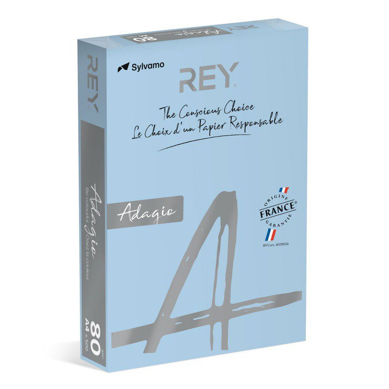 Spalvotas popierius REY ADAGIO, A4 80 g