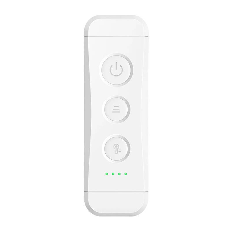 Knygos žibintas Glocusent bookmark USB belaidis 500mAh (baltas)