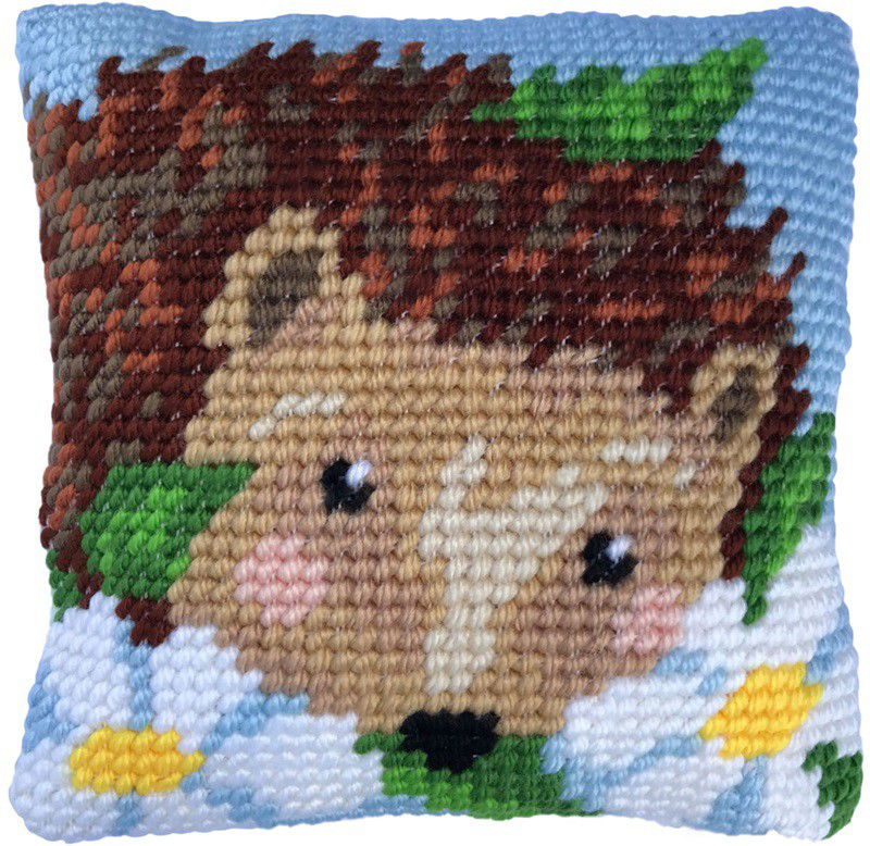 Siuvinėjimo rinkinys DAISY HEDGEHOG 22x22 cm