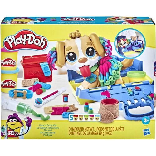 Plastilino rinkinys PLAY-DOH VETERINARIJOS KLINIKA