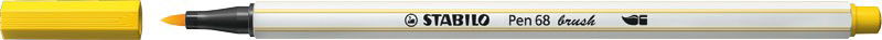 Teptukinis flomasteris PEN 68 yellow