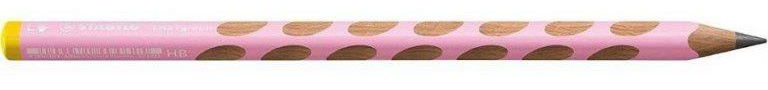 Pieštukas HB EASY graph L pastel pink