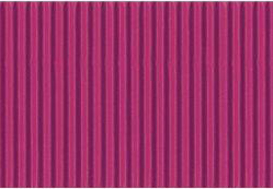 Gofruotas kartonas 50x70 cm,  Folia tamsiai rožinis