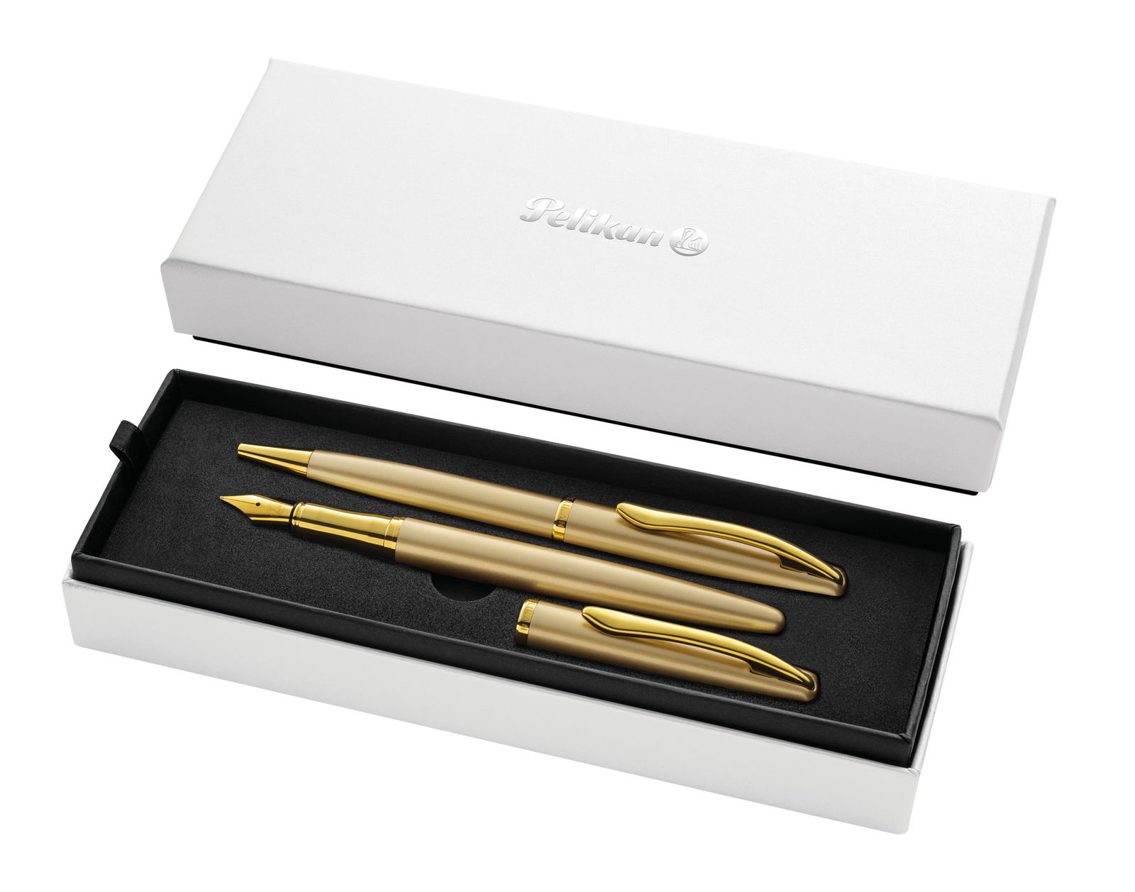Tušinukas+plunksnakotis JAZZ NOBLE elegance yellow gold