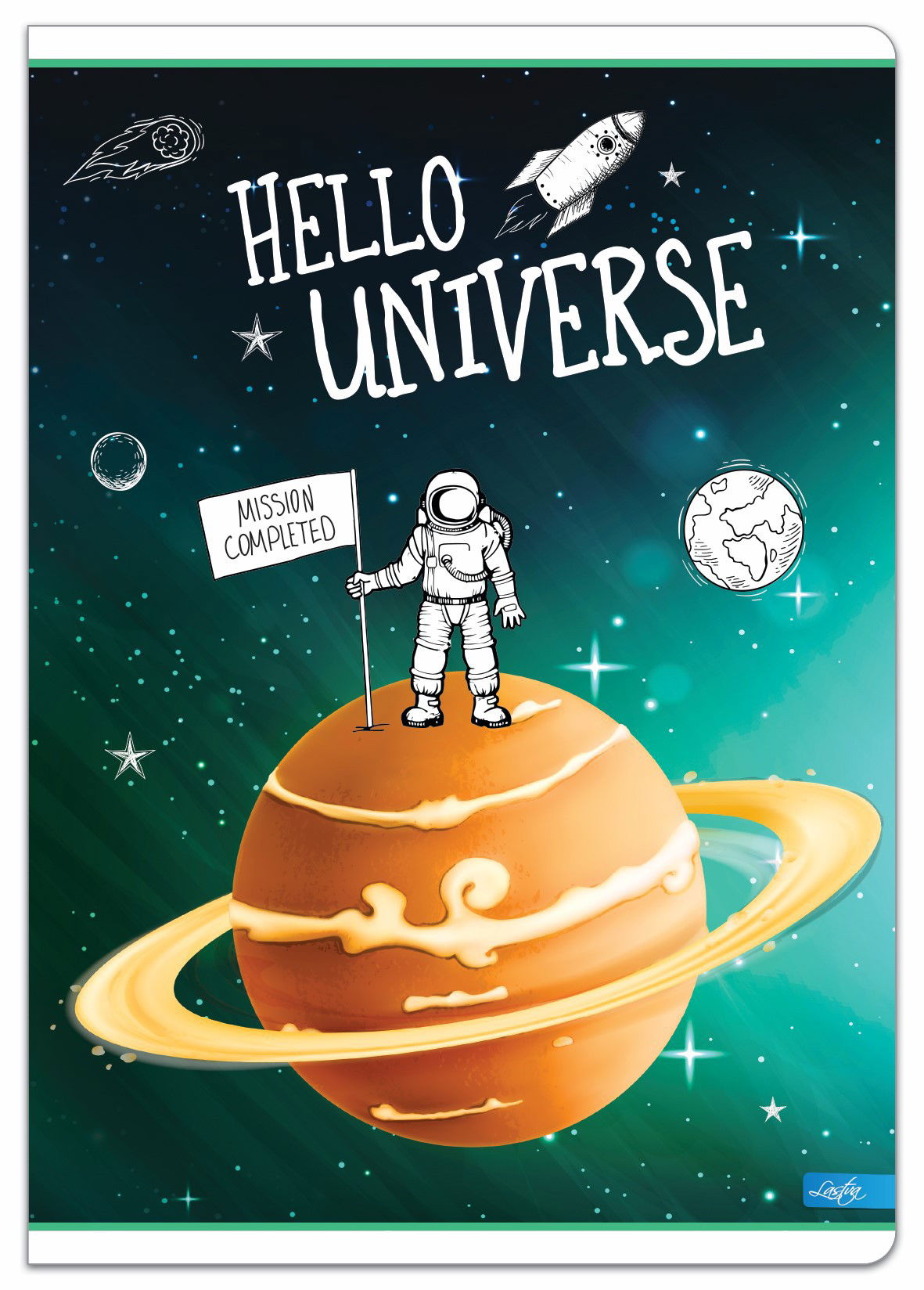 Sąsiuvinis SPACE, A5 24 lapai 80 g