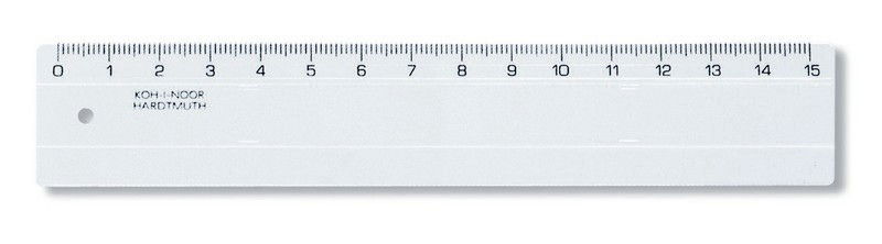 Liniuote KOH-I-NOOR, 15 cm