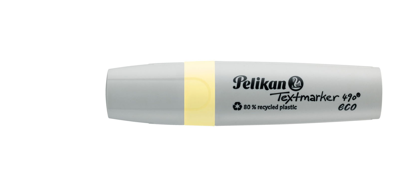 Teksto žymeklis Pelikan 490 eco pastel,  geltonas