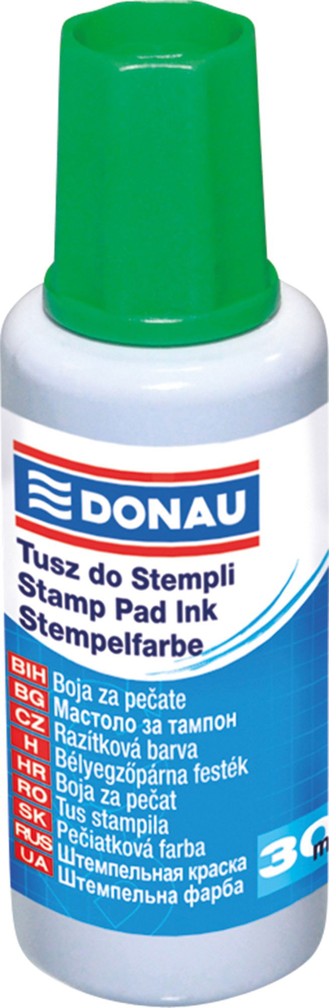 Tušas antspaudams 30 ml, žalias