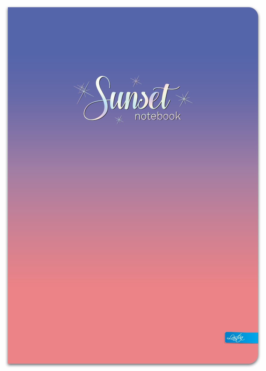 Sąsiuvinis SUNSET, A5 32 lapai 80 g