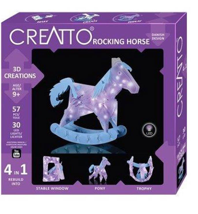 Mokomasis rinkinys CREATTO HORSE FRIEND 9+