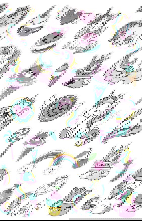 Lipdukai 3D UNICONS, 23 vnt.
