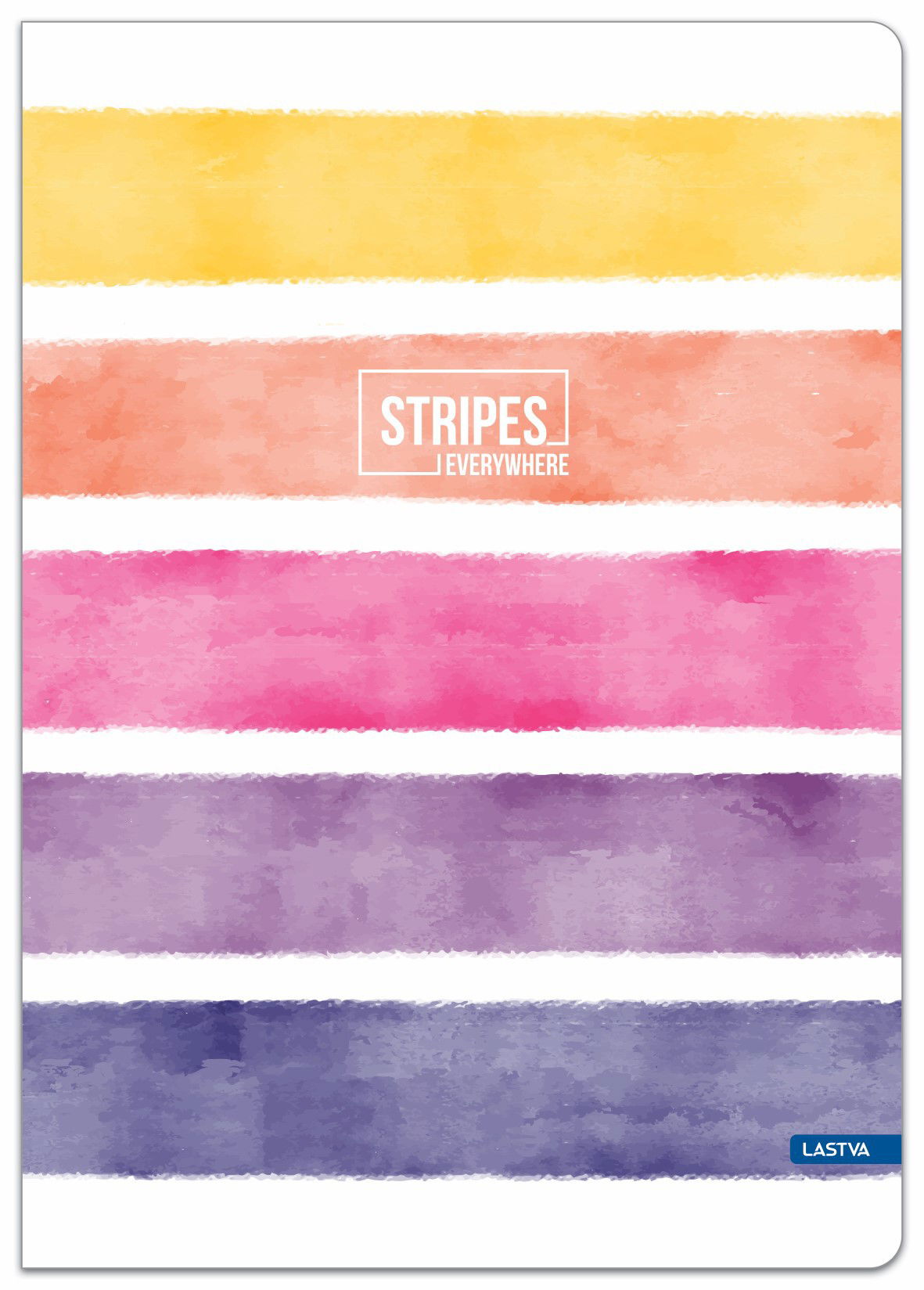 Sąsiuvinis langeliais langeliais STRIPES A5 48 lapų