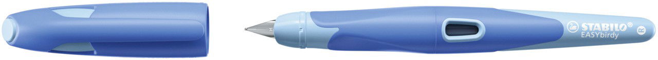 Plunksnakotis EASYbirdy R nib M, blue-light blue