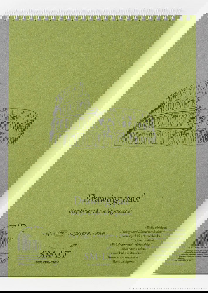 Piešimo bloknotas Authentic A4 20 lapų