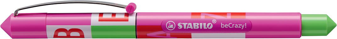 Plunksnakotis slim beCRAZY medium pink