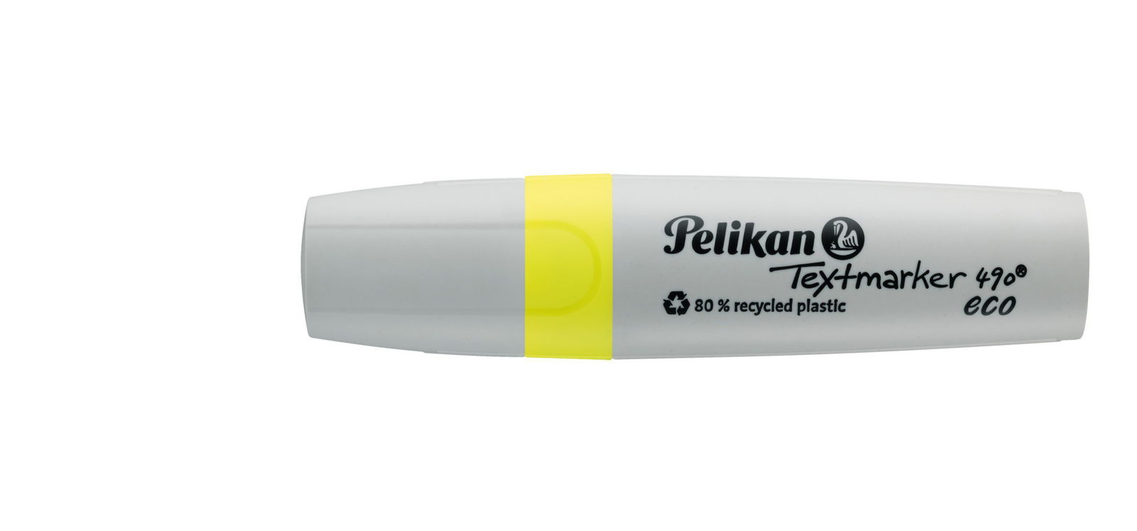 Teksto žymeklis Pelikan 490 eco neon, geltonas