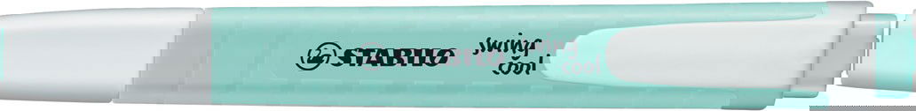 Teksto žymeklis SWING COOL pastel turquoise, turkio sp.