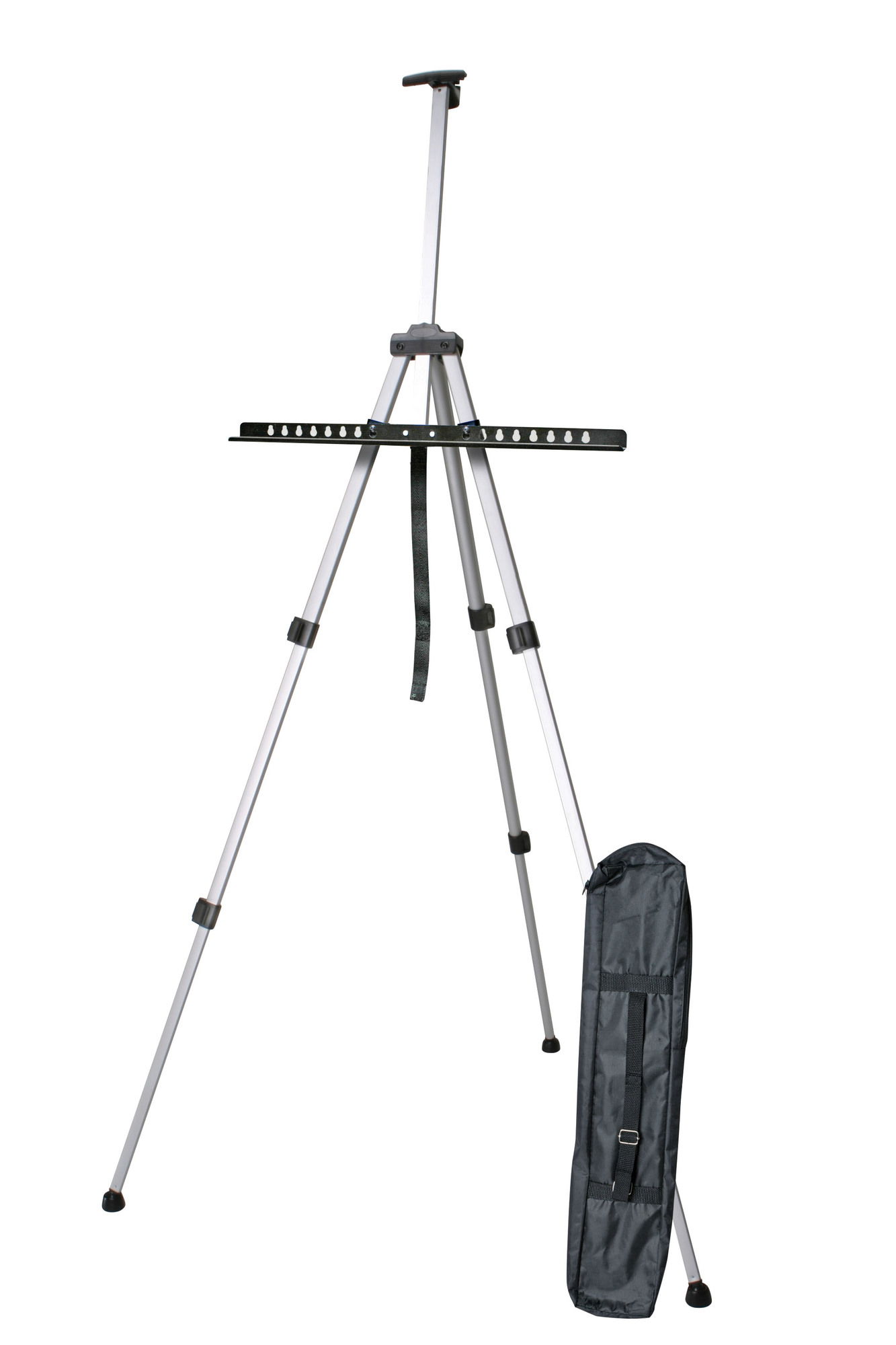 Metalinis molbertas SIMPLY, universalus, max drobės aukštis 84 cm, bendras aukštis 203 cm