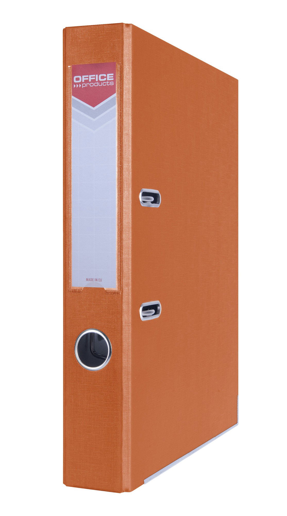 Segtuvas su metaliniu apvadu A4 50 mm, oranžinis