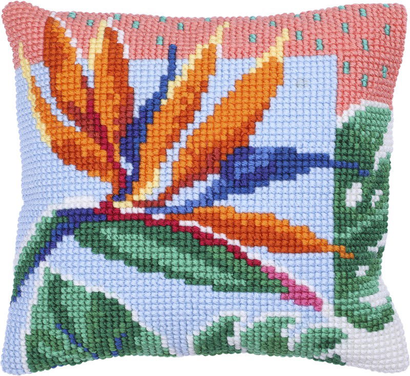 Siuvinėjimo rinkinys BIRD of PARADISE 40x40 cm