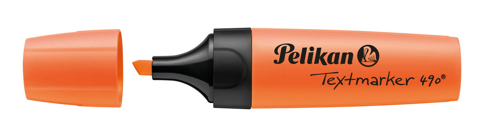 Teksto žymeklis PELIKAN 490, oranžinė sp.