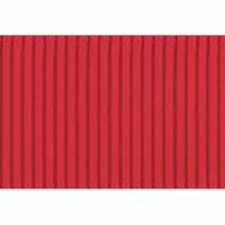 Gofruotas kartonas 50x70 cm, Folia raudonas