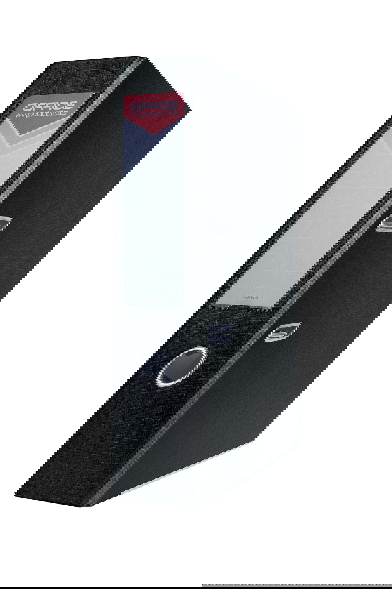 Segtuvas su metaliniu apvadu A4 75 mm, juodas