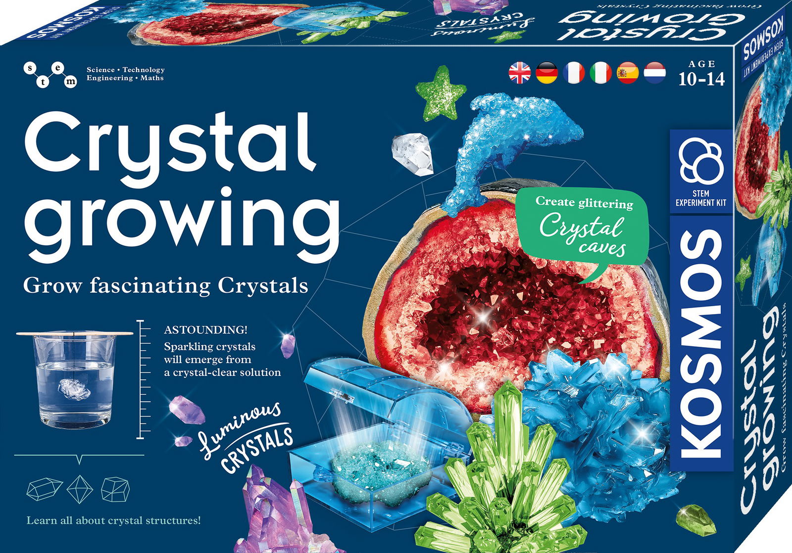 Mokomasis rinkinys CRYSTAL GROWING 10-14