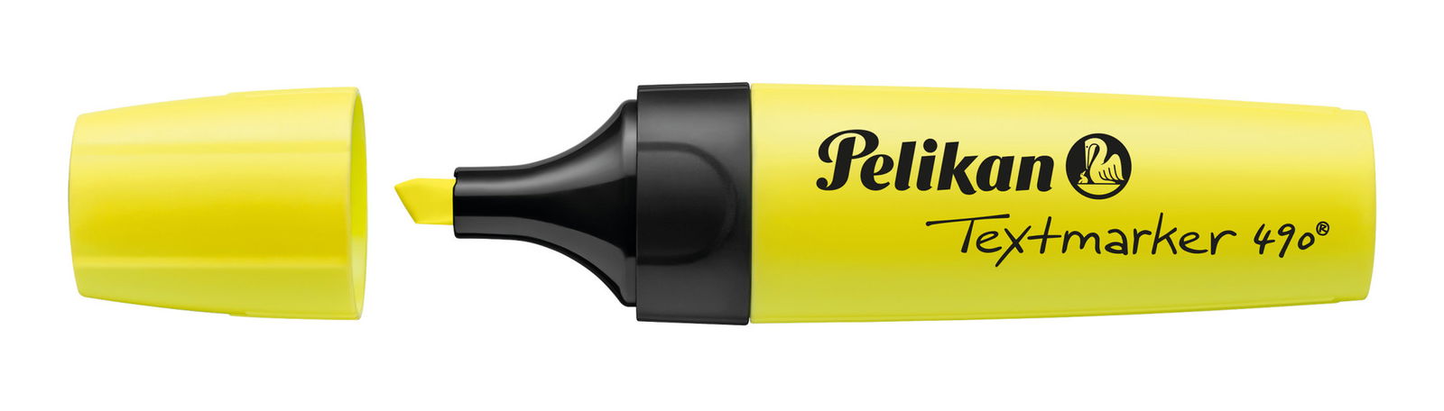 Teksto žymeklis PELIKAN 490, geltonos sp.