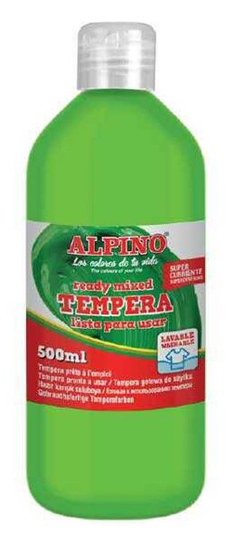 Guašas (tempera) ALPINO, žalia, 500 ml