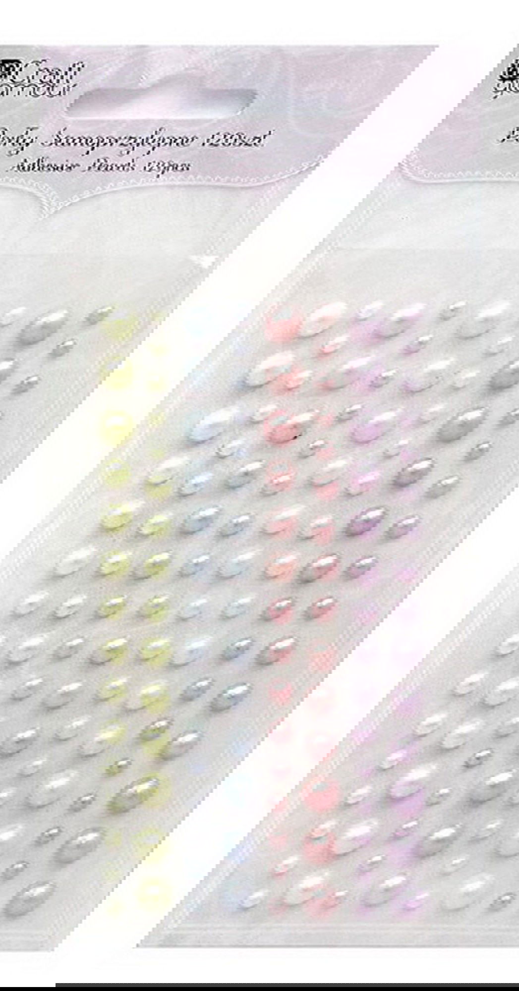 Lipnūs perlai, 120 vnt., PASTEL CANDIES