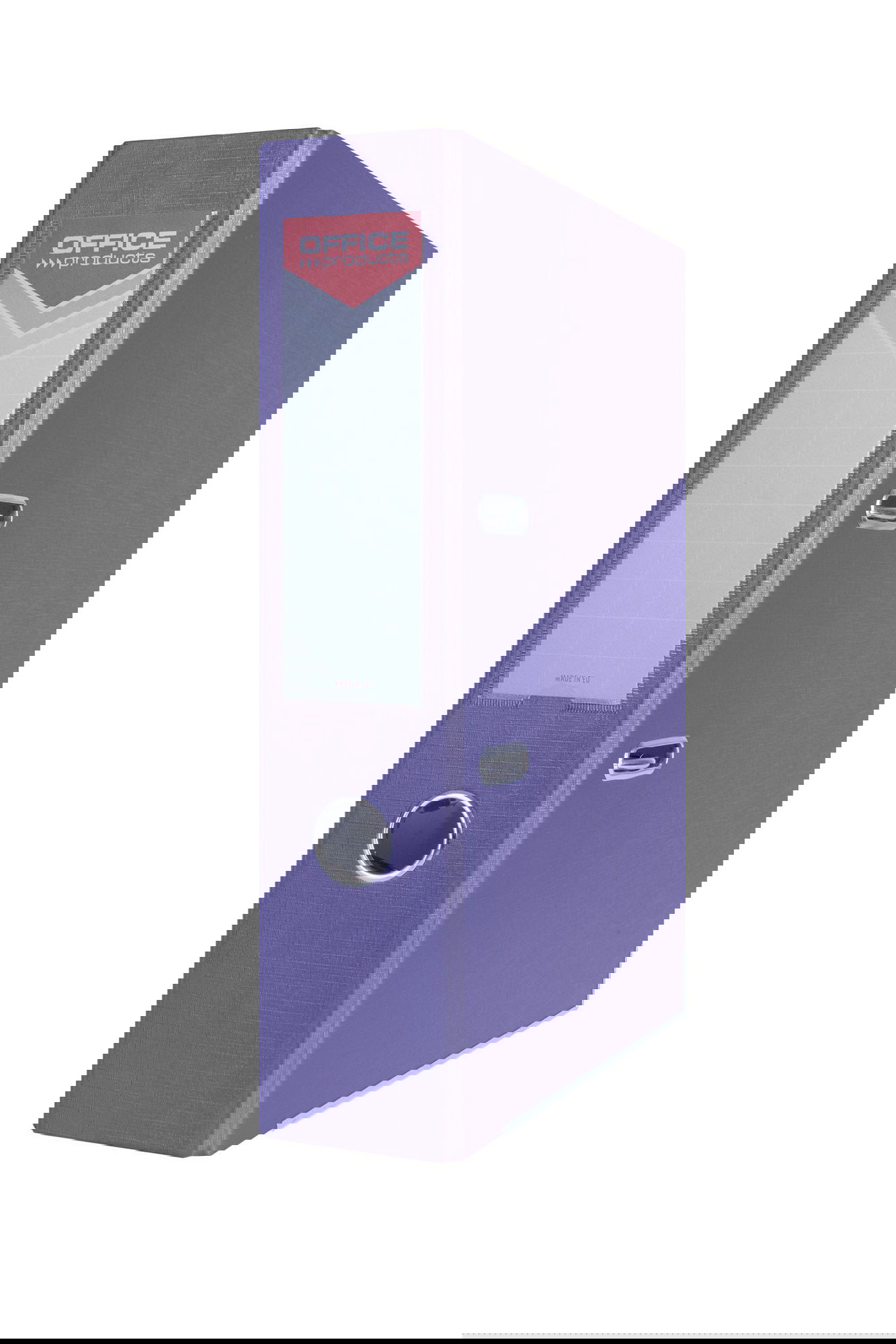 Segtuvas su metaliniu apvadu A4 75 mm, violetinis