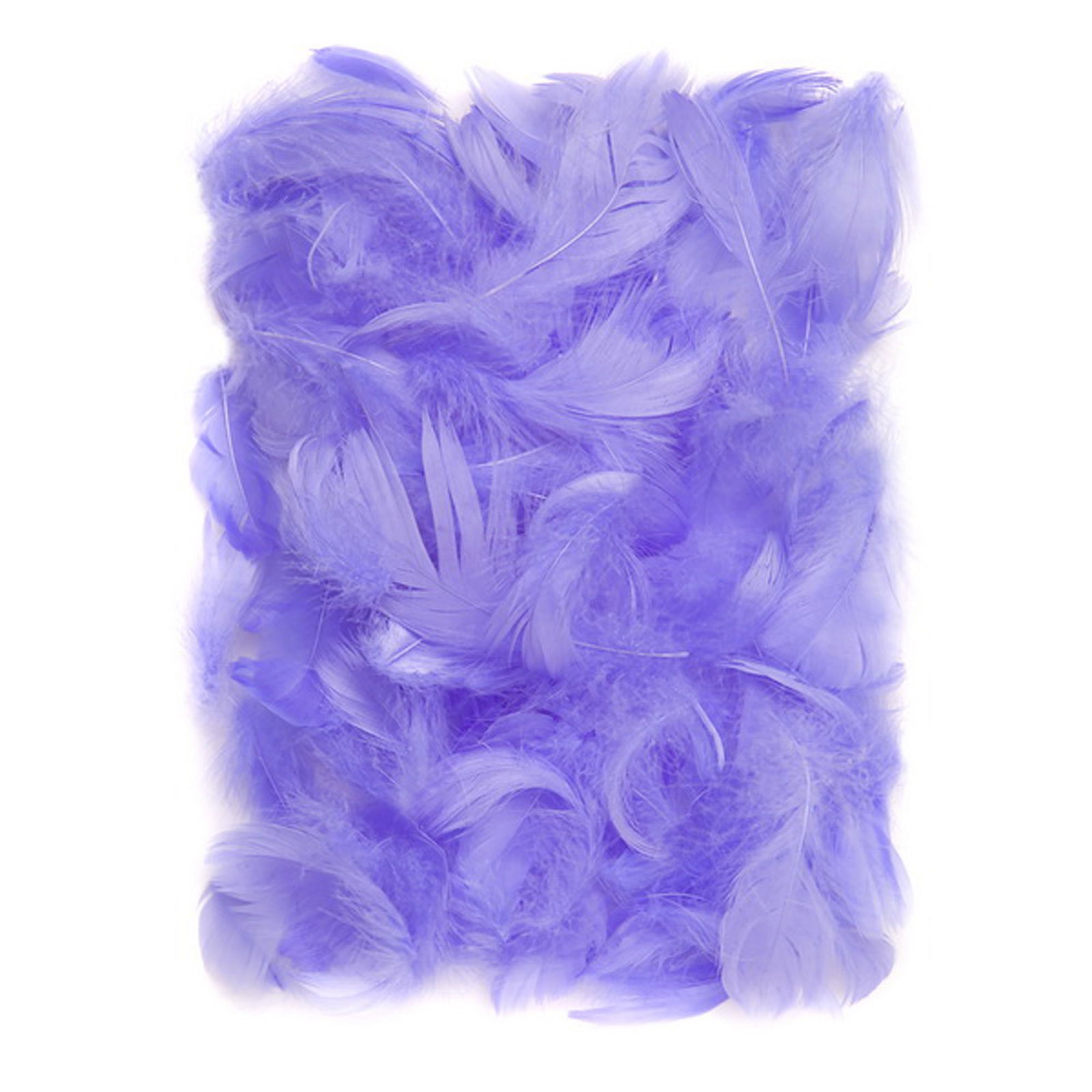 Plunksnos, 5-12 cm, 10 g, šv.violetinės spalvos