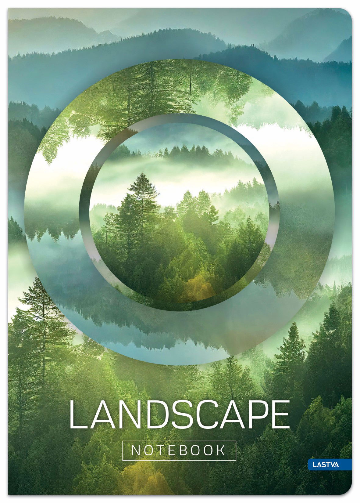 Sąsiuvinis langeliais langeliais LANDSCAPE A5 48 lapų