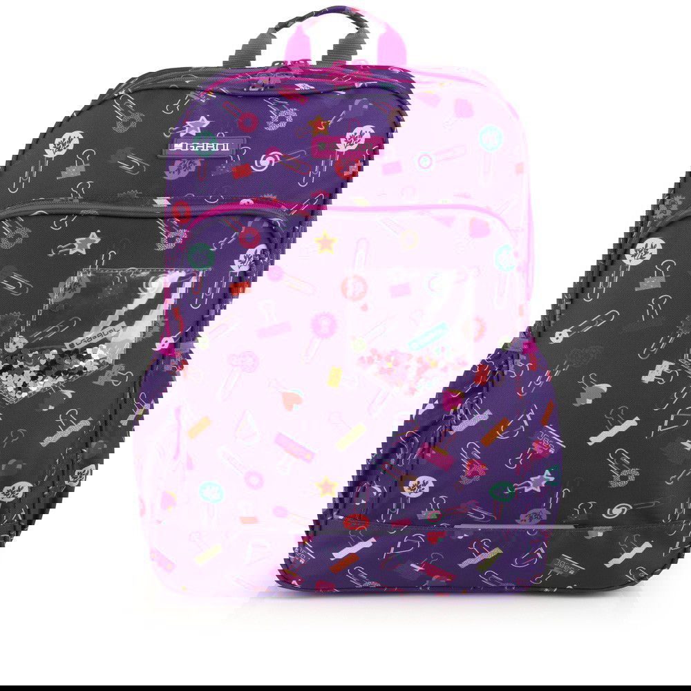 Mokyklinė kuprinė DIARY, violetinė