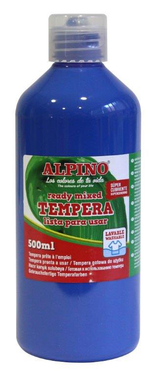 Guašas (tempera) ALPINO, mėlyna, 500 ml
