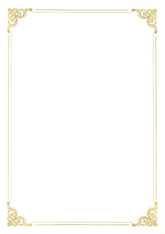 Popierius diplomams GOLD A4, 190 g, 20 lapų