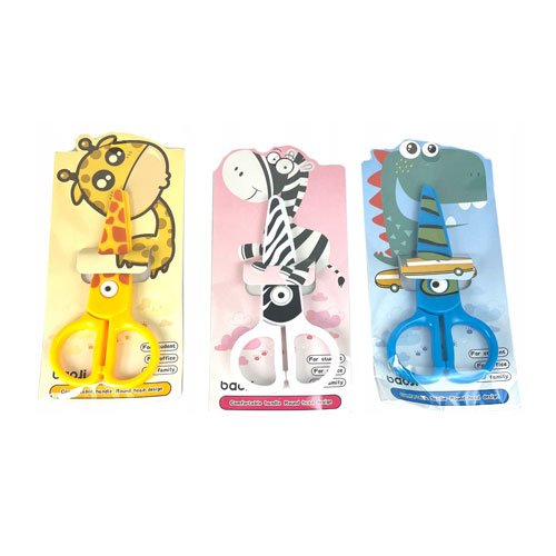 Žirklės BAOJI SAFETY SCISSORS, 12 cm